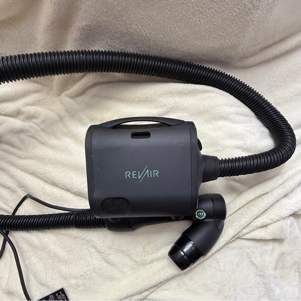Black Portable Hair Dryer System